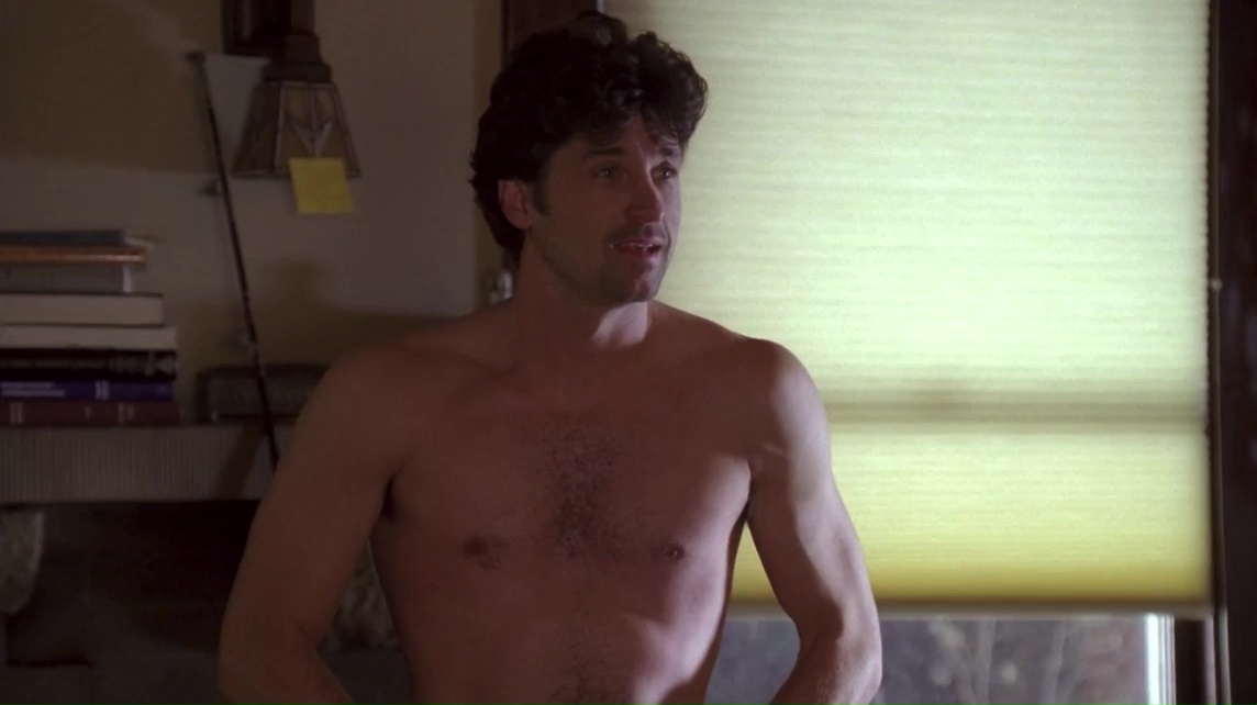 ausCAPS: Patrick Dempsey nude in Grey's Anatomy 1-01 "A Hard Day's Night"