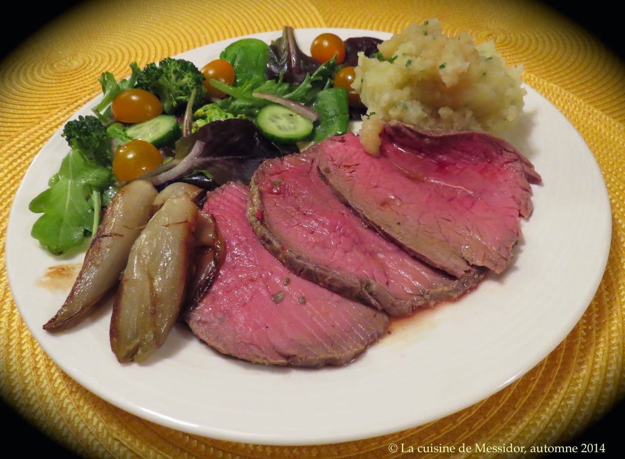La cuisine de Messidor Petit rôti de boeuf et ses restes