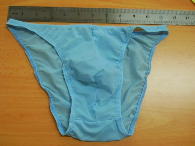 FASHION CARE 2U: UM658-3 Sexy Blue Bikini Low Waist Men's Underwear