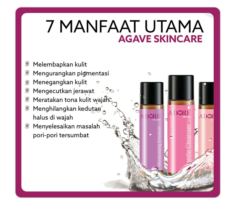 Cara Penggunaan Adore Skincare