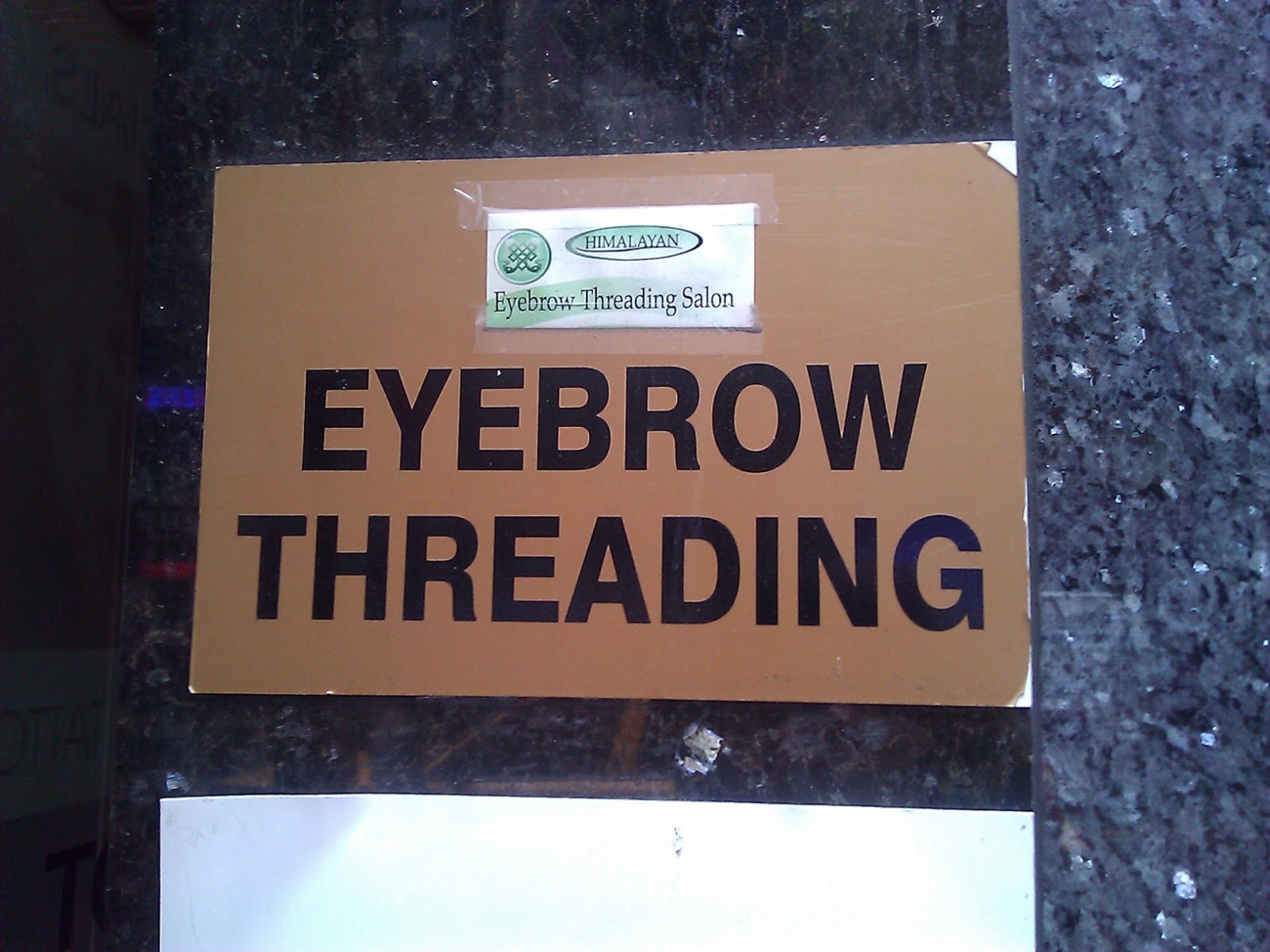 BuzzedforBeauty I got my brows threaded! Review of Himalayan Eyebrow