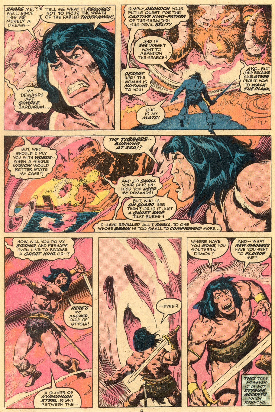 Read online Conan the Barbarian (1970) comic -  Issue #74 - 4