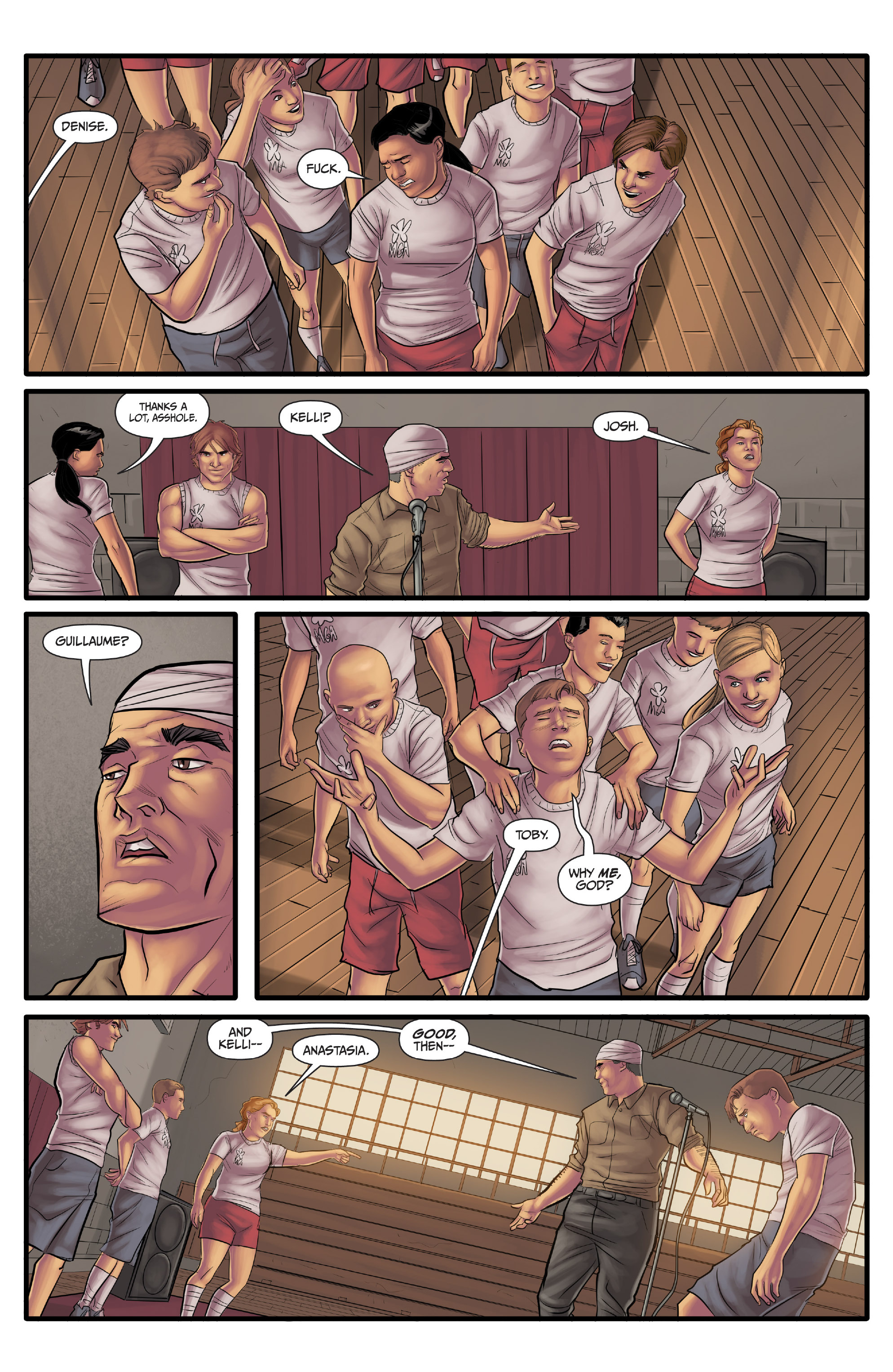 Read online Morning Glories comic -  Issue #41 - 19