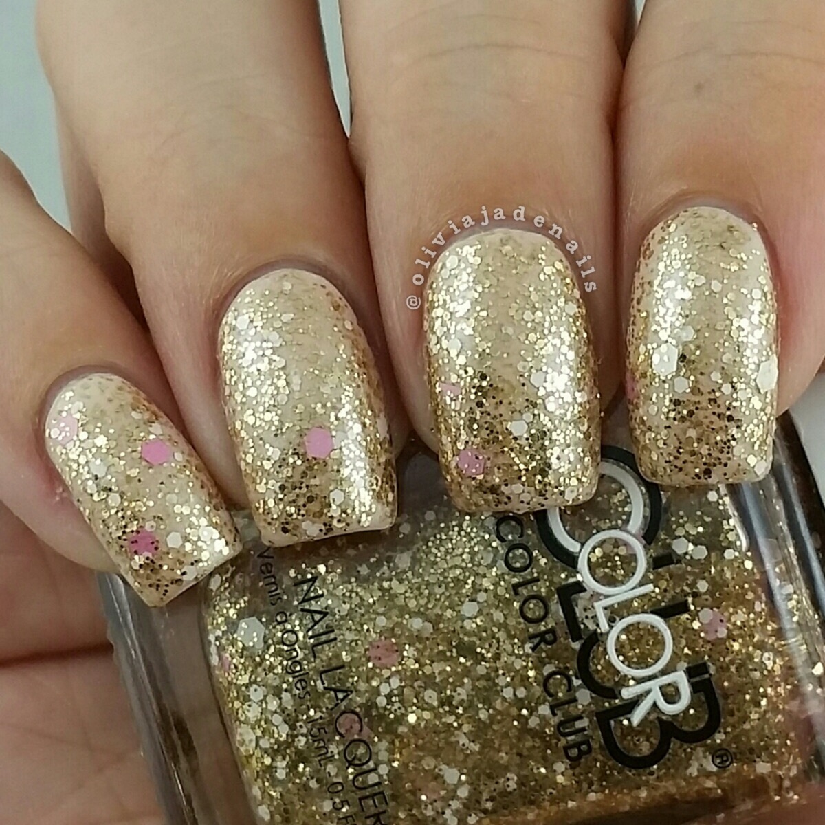 Color Club Toasted swatched by Olivia Jade Nails