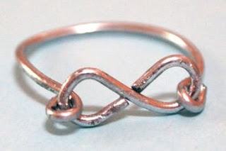 cara membuat cincin omega infinity ring