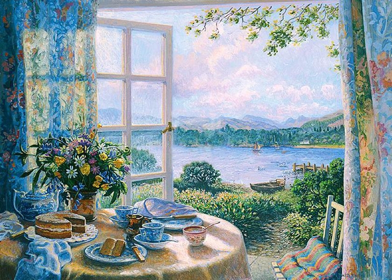 Stephen Darbishire 1940 | British Interiors and Landscape painter Stephen Darbishire 1940 | British Interiors and Landscape painter