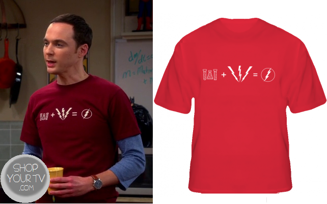 The Big Bang Theory: Season 7 Episode 2 Sheldon's Flash Equation Red ...