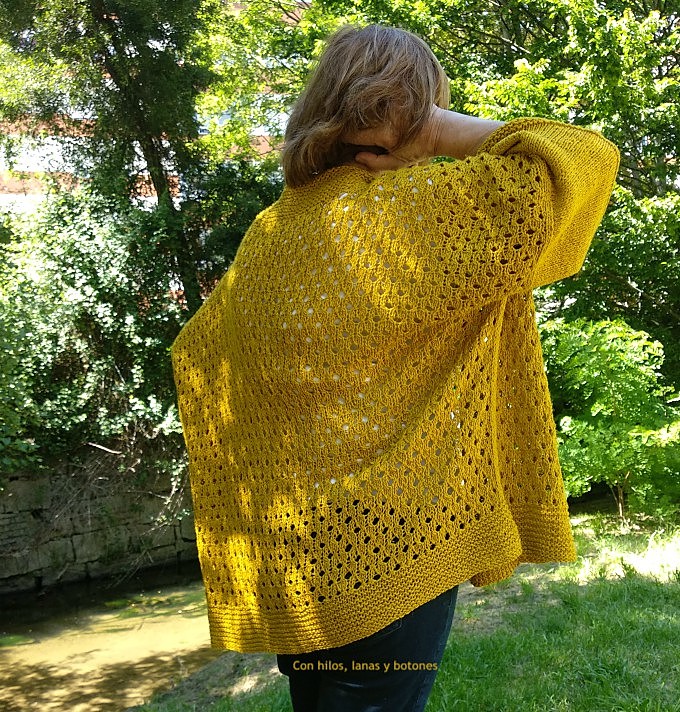 Con hilos, lanas y botones: Chaqueta aire