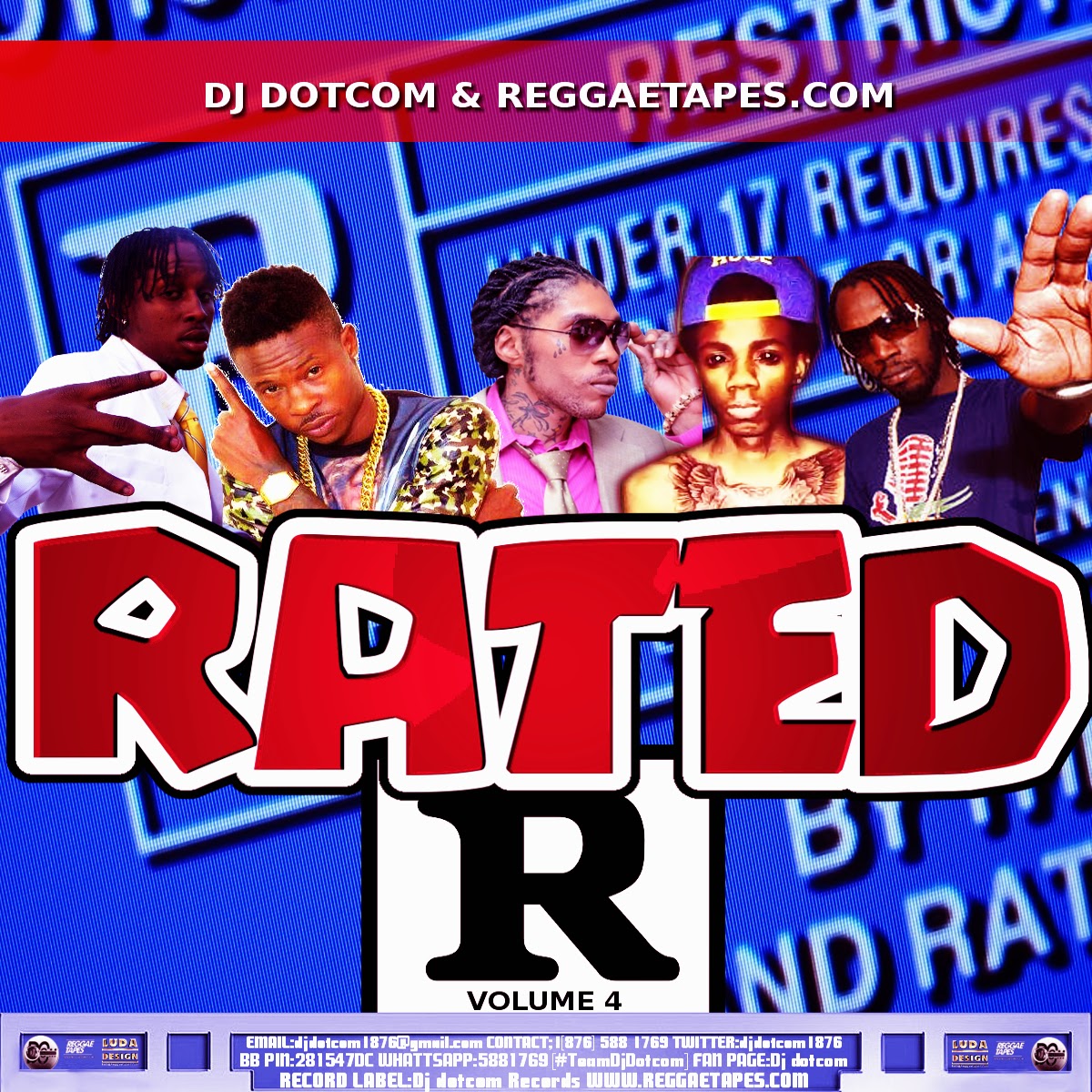 DJ DOTCOM - RATED R VOL 4 | REGGAETAPESHOP