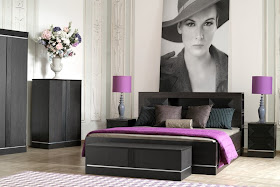 DORMITORIOS CON ESTILO: DORMITORIOS MORADOS IDEAS PARA DECORAR