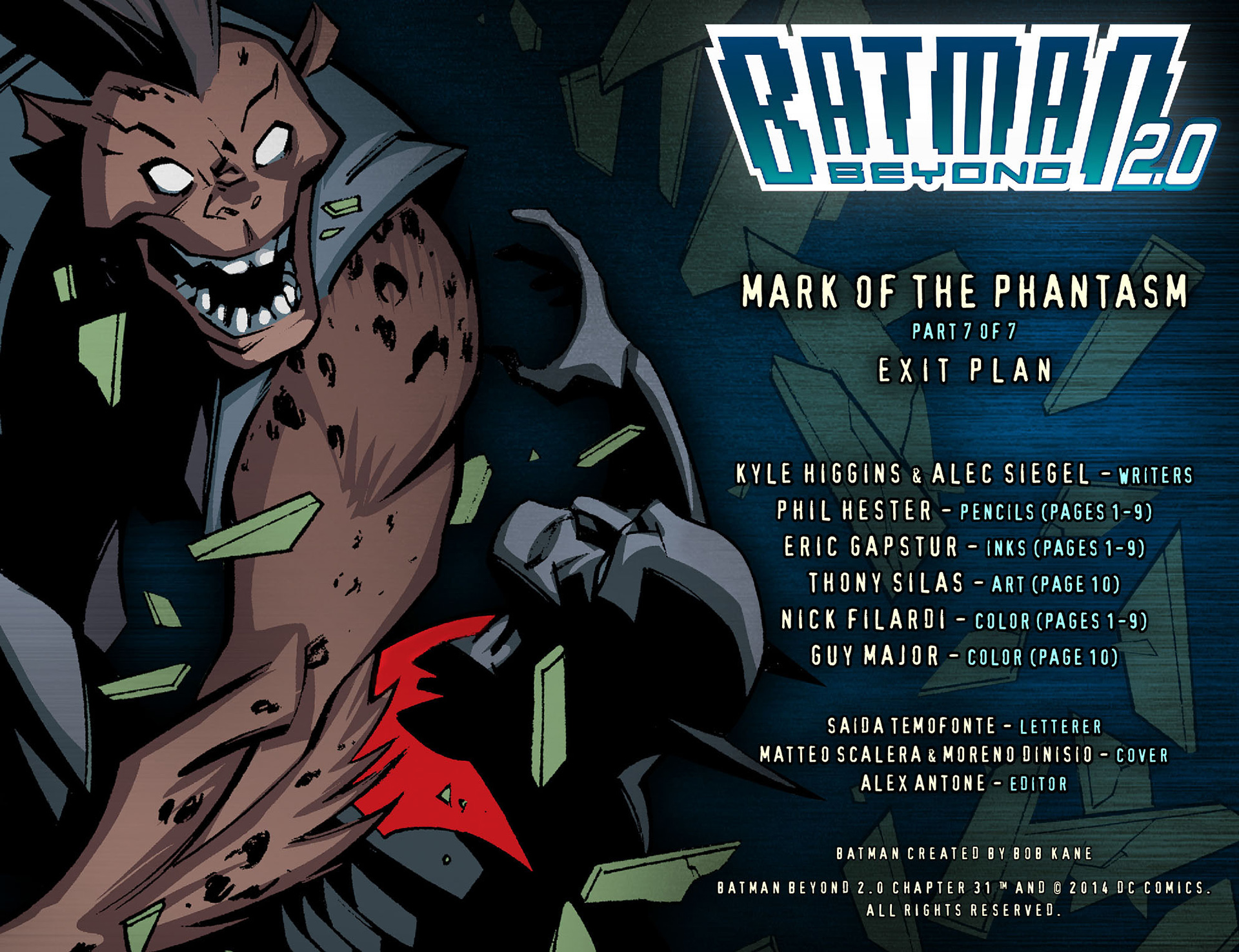 Read online Batman Beyond 2.0 comic -  Issue #31 - 2