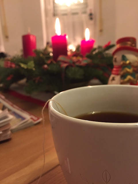 tee am zweiten advent