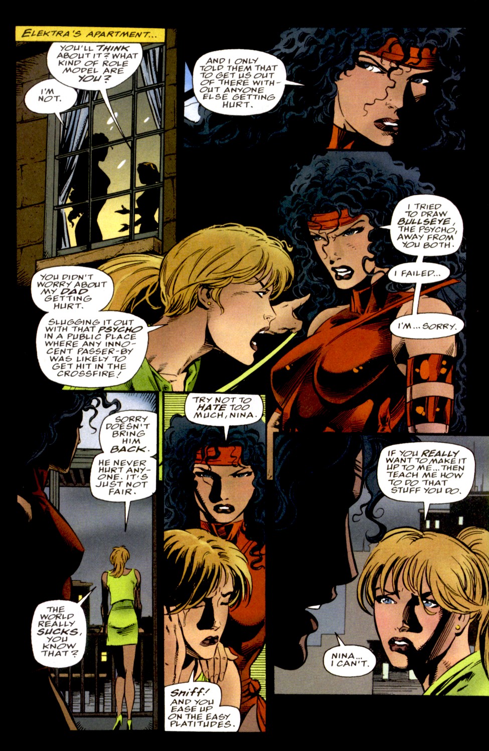 Read online Elektra (1996) comic -  Issue #4 - A Little Piece of Paradise - 5