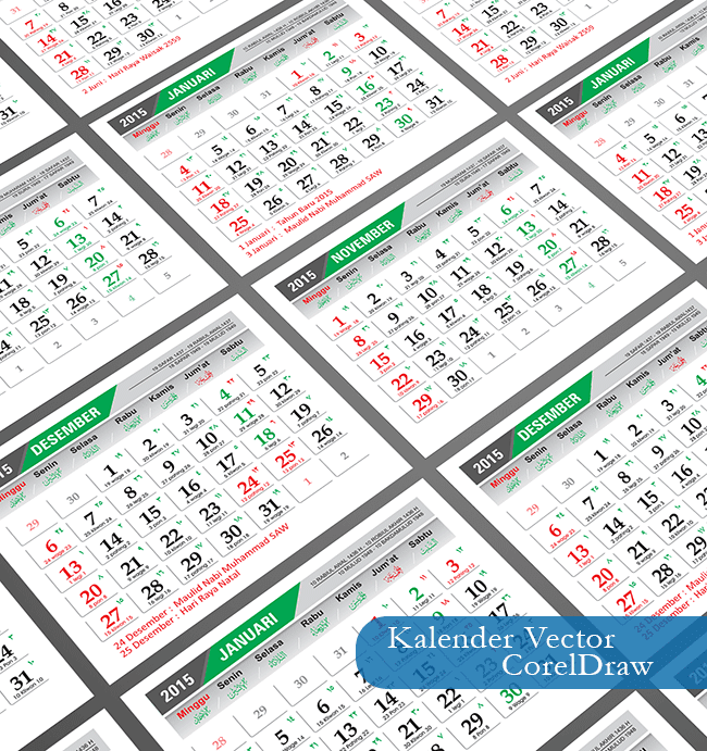 Agen Poster Kalender Hijriyah Template Download