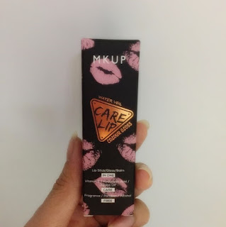 MKUP Water Veil Glow Lip Colour Balm packaging - Singapore Makeup Brands Review By Sweet Bunny MKUP Water Veil Glow Lip Colour Balm packaging by Sweet Bunny - Singapore's Lifestyle & Beauty Blogger
