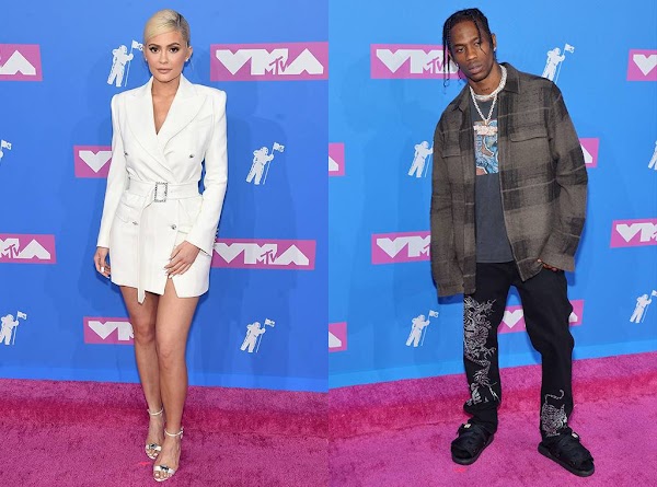 Kylie Jenner y Travis Scott caminaron separados por la alfombra rosa 