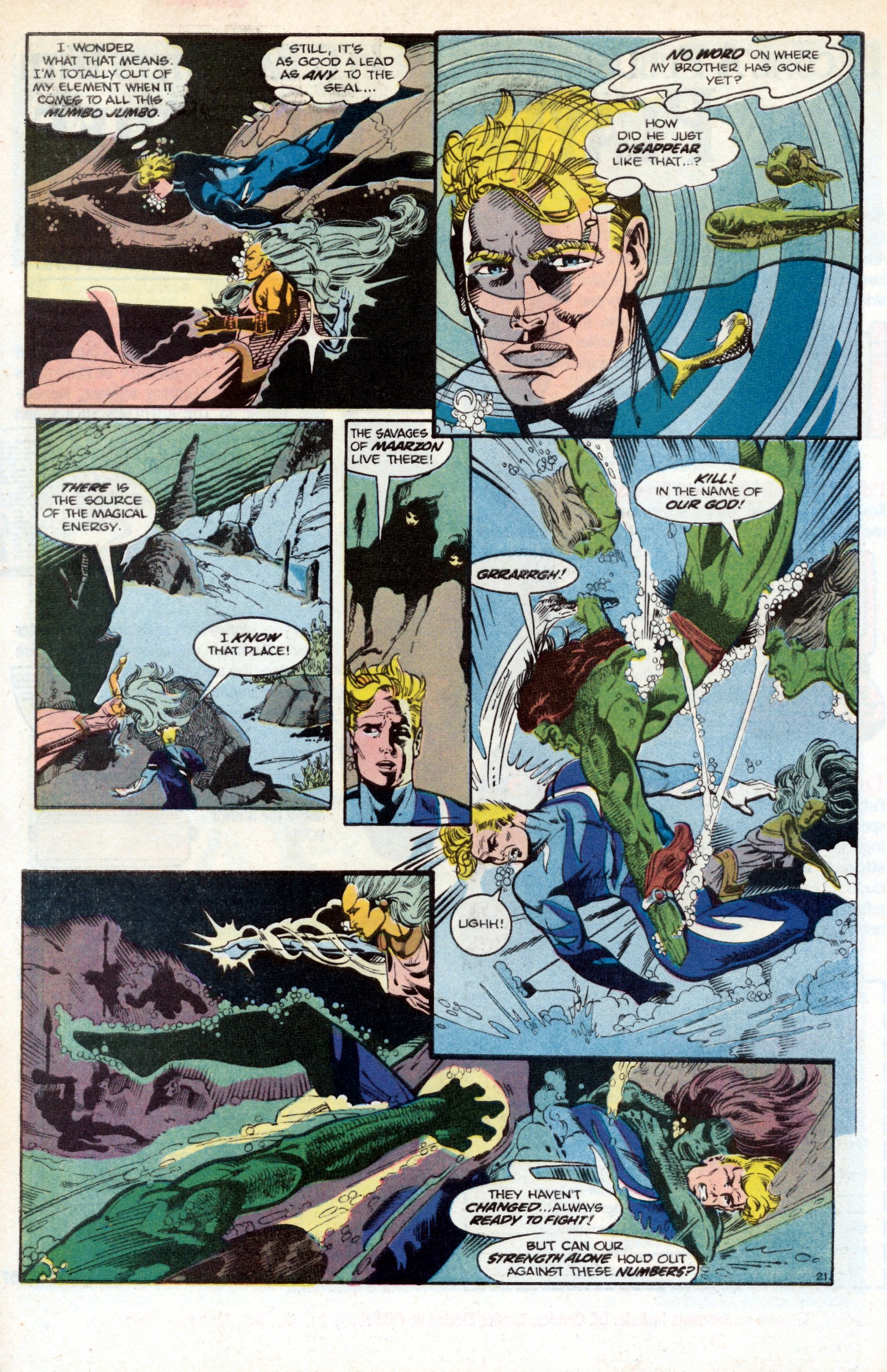 Read online Aquaman (1986) comic -  Issue #2 - 30