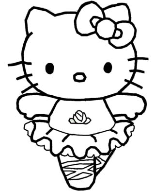 Mewarnai Gambar Hello Kitty Free Download  BLOG MEWARNAI