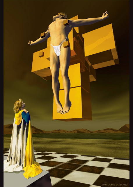 Распятие христа картина дали сальвадор