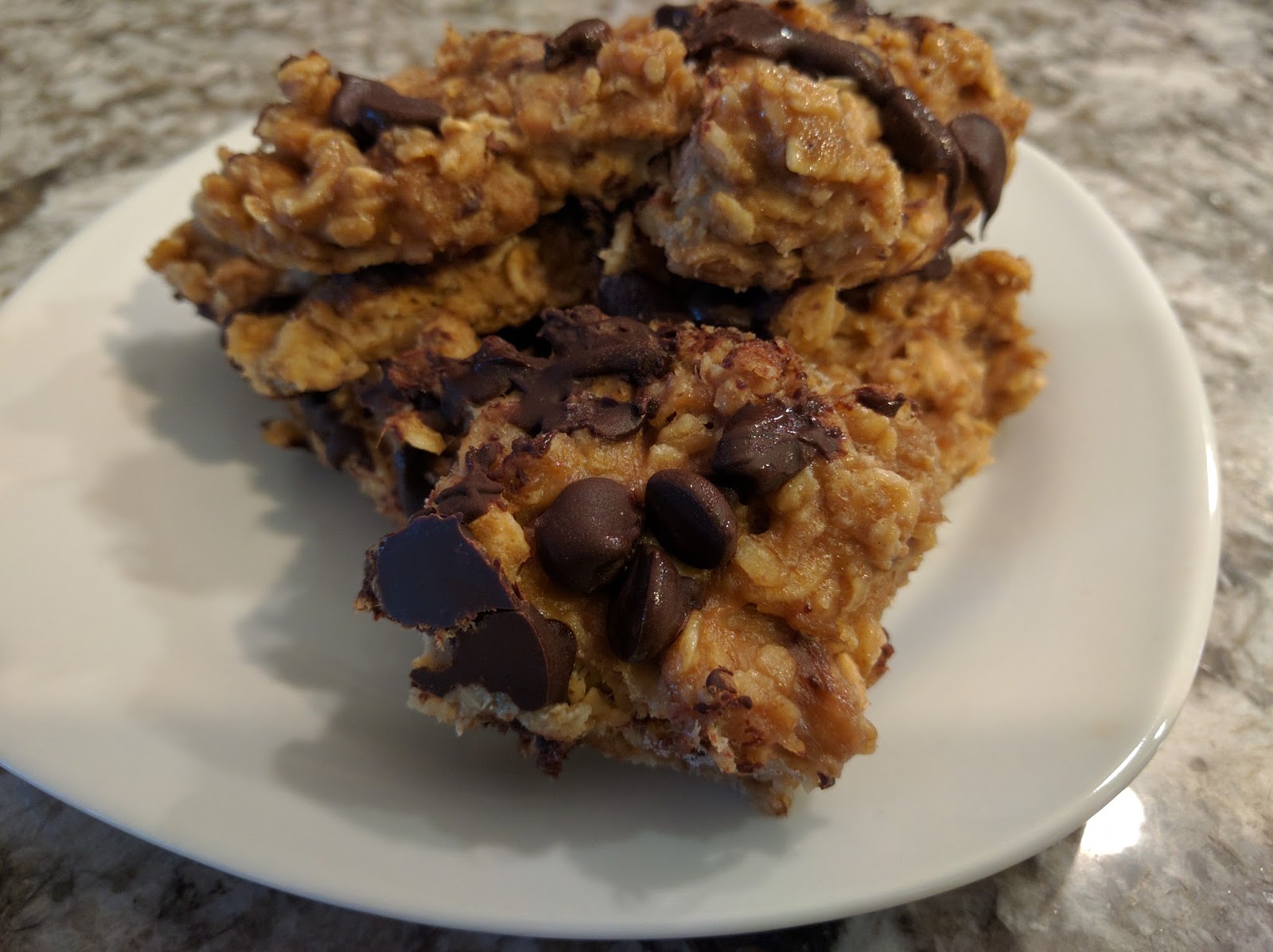 The NonHousewives Easy Peanut Butter Banana Bars