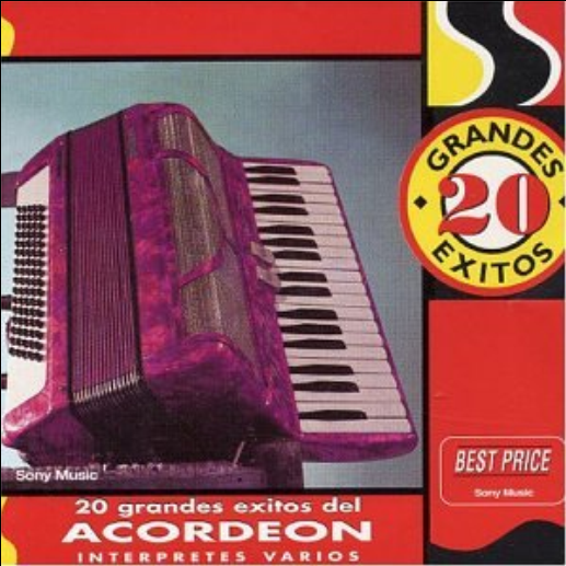 20 GRANDES EXITOS DEL ACORDEON VARIOS Omar Longhi
