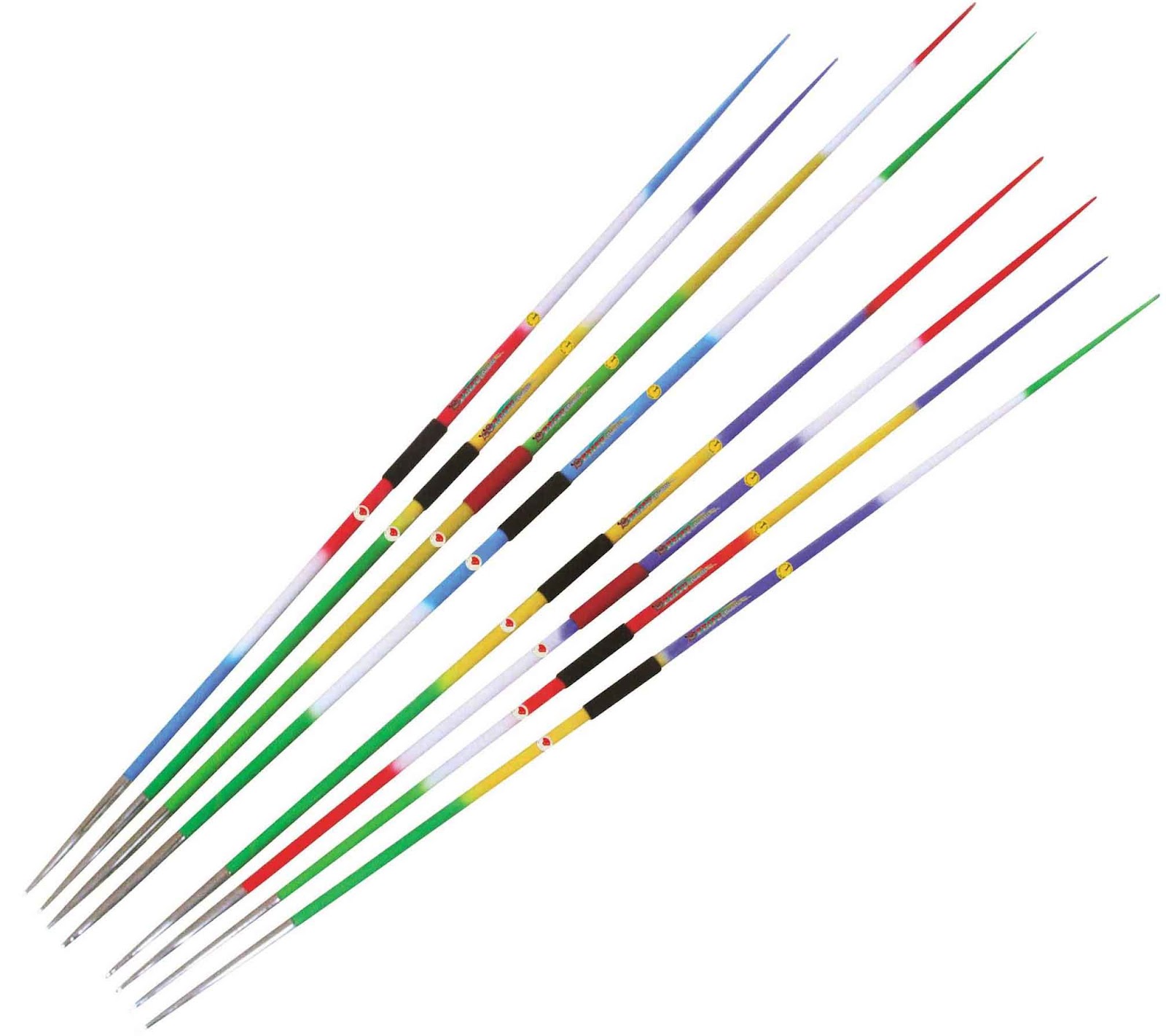 Javelin dimensions for men and women