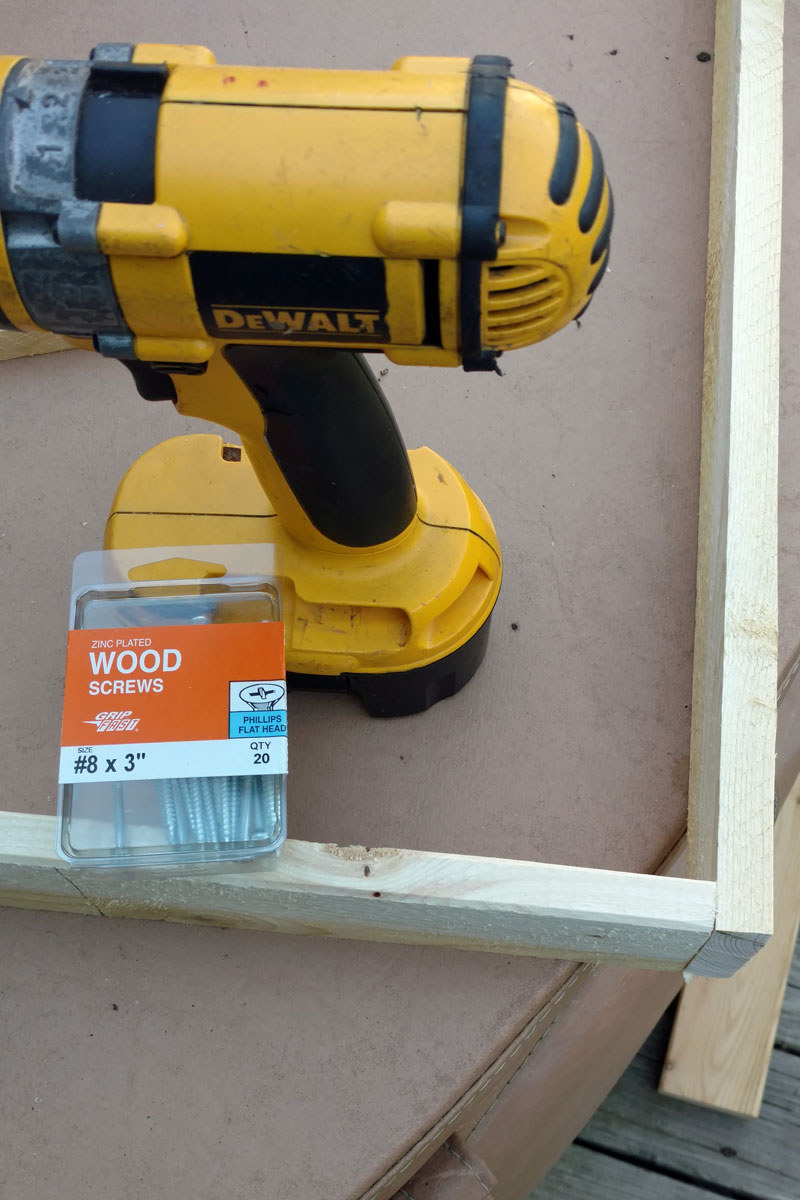 Making A Lather rag rug frame