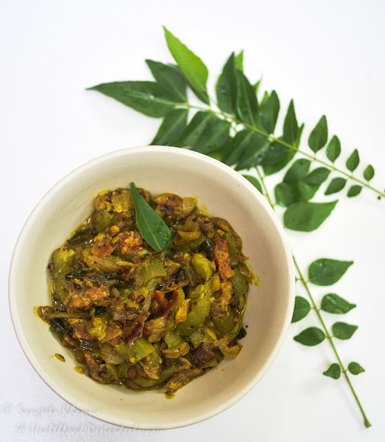 ridge gourd curry Kairali style