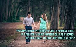quotes holding hands together walking couple hand hold cute friendship romantic wallpapers walk messages couples night nice security once sayings