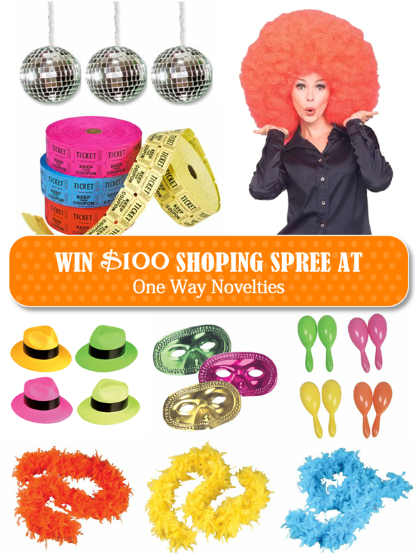 Giveaway 100 Shopping Spree Party Supplies & Costumes Party Ideas