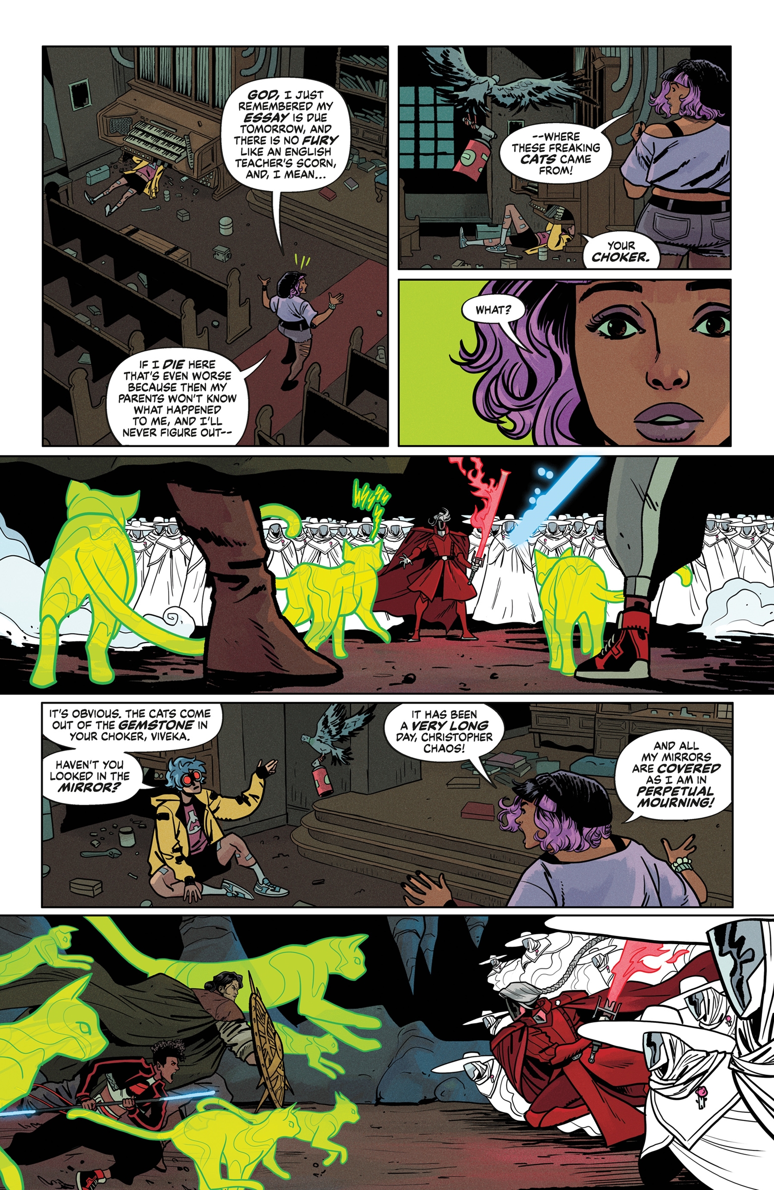 The Oddly Pedestrian Life of Christopher Chaos chapter 6 page 12