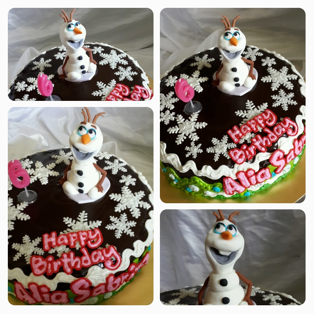 Rizq Cakes Olaf cake