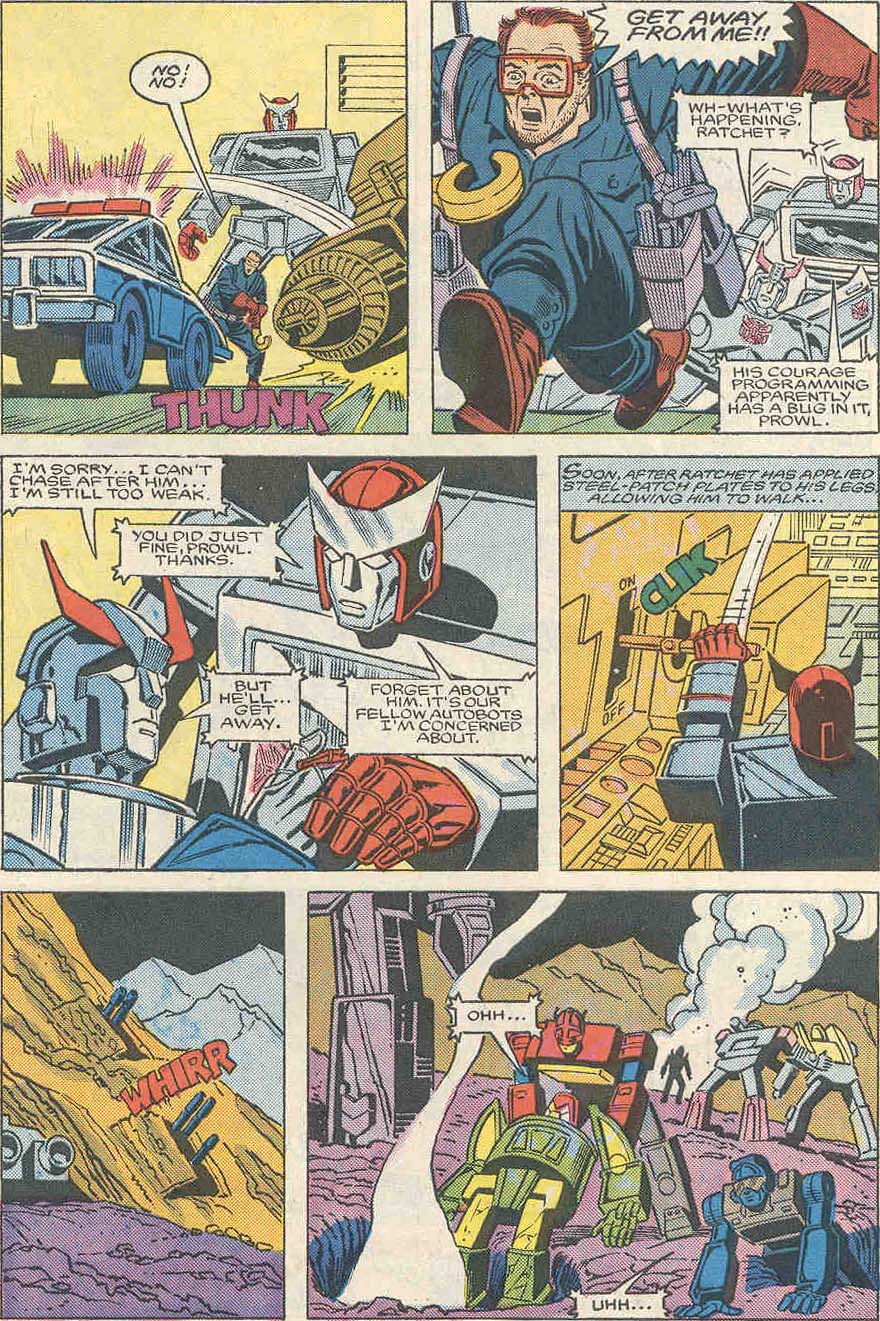 Read online The Transformers (1984) comic -  Issue #26 - 22