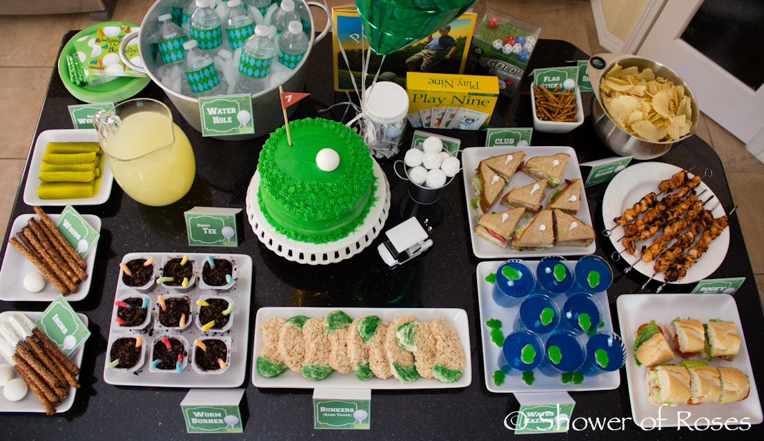 Golf Birthday Party Food Ideas Golf Birthday Party Food Ideas