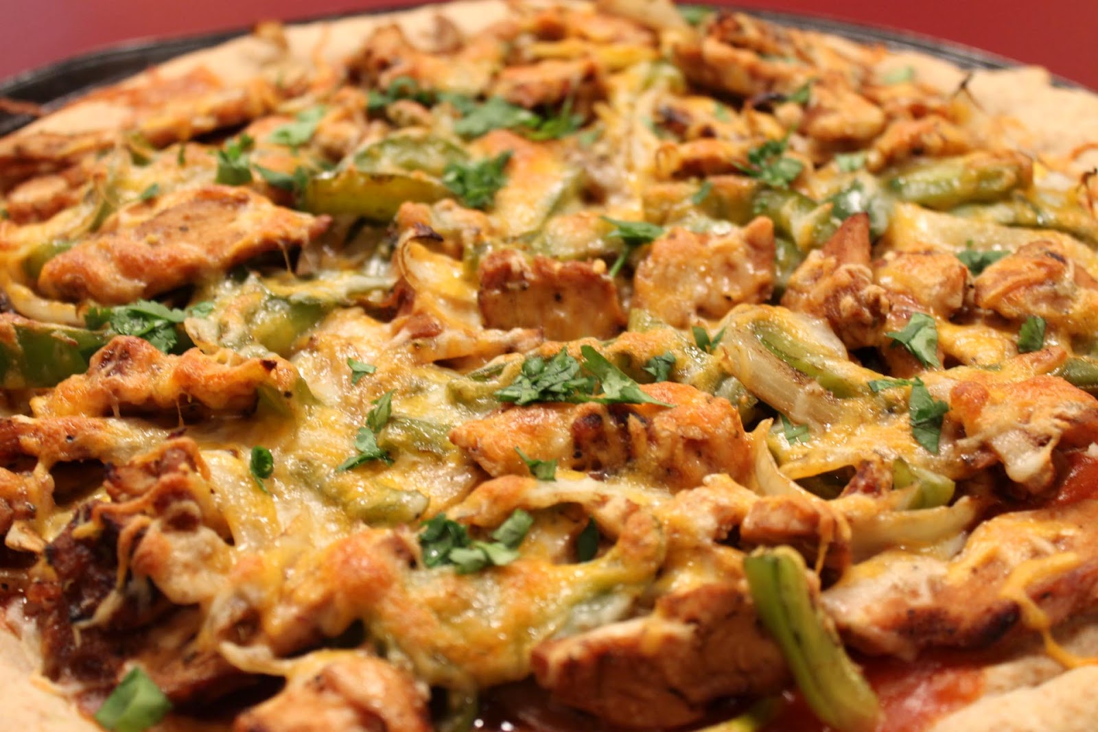 Imitation by Design Chicken Fajita Pizza