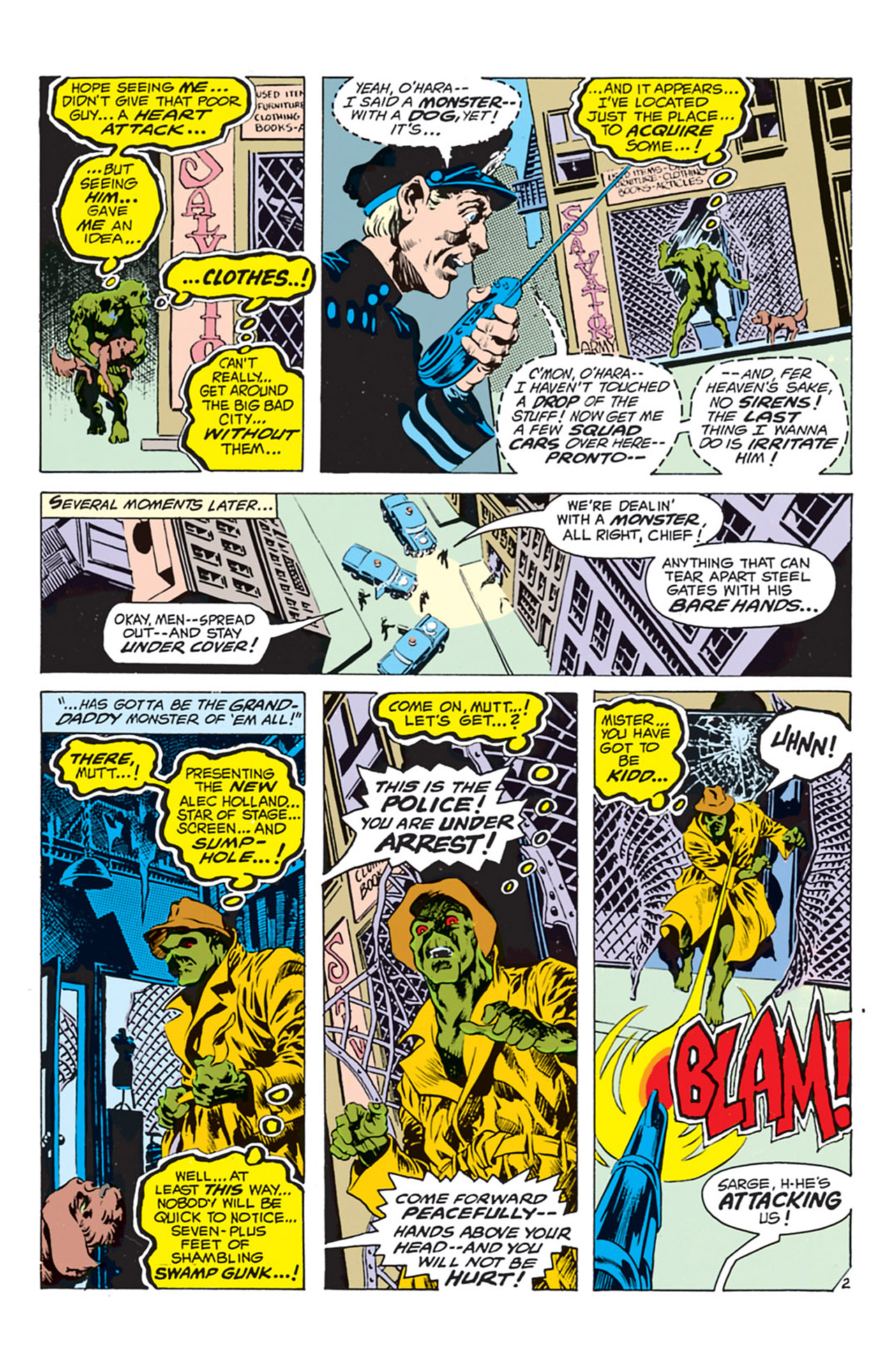 Read online Swamp Thing (1972) comic -  Issue #7 - 3