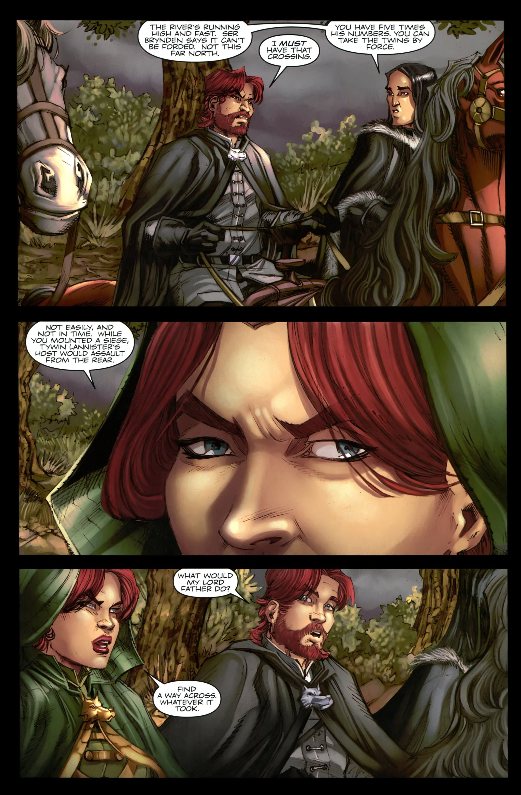 Read online A Game Of Thrones comic -  Issue #19 - 18