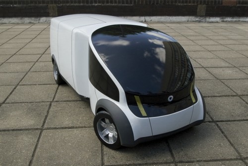 mini modec delivery van futuristic car 03