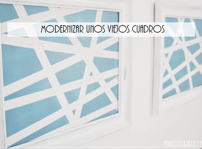 unos cuadros DIY perfectos