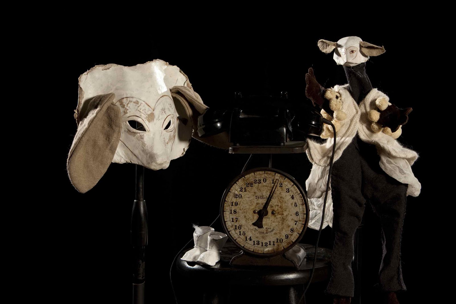 michelle beshaw St. Ann's Puppet Lab Sheep Musing in the Valley of