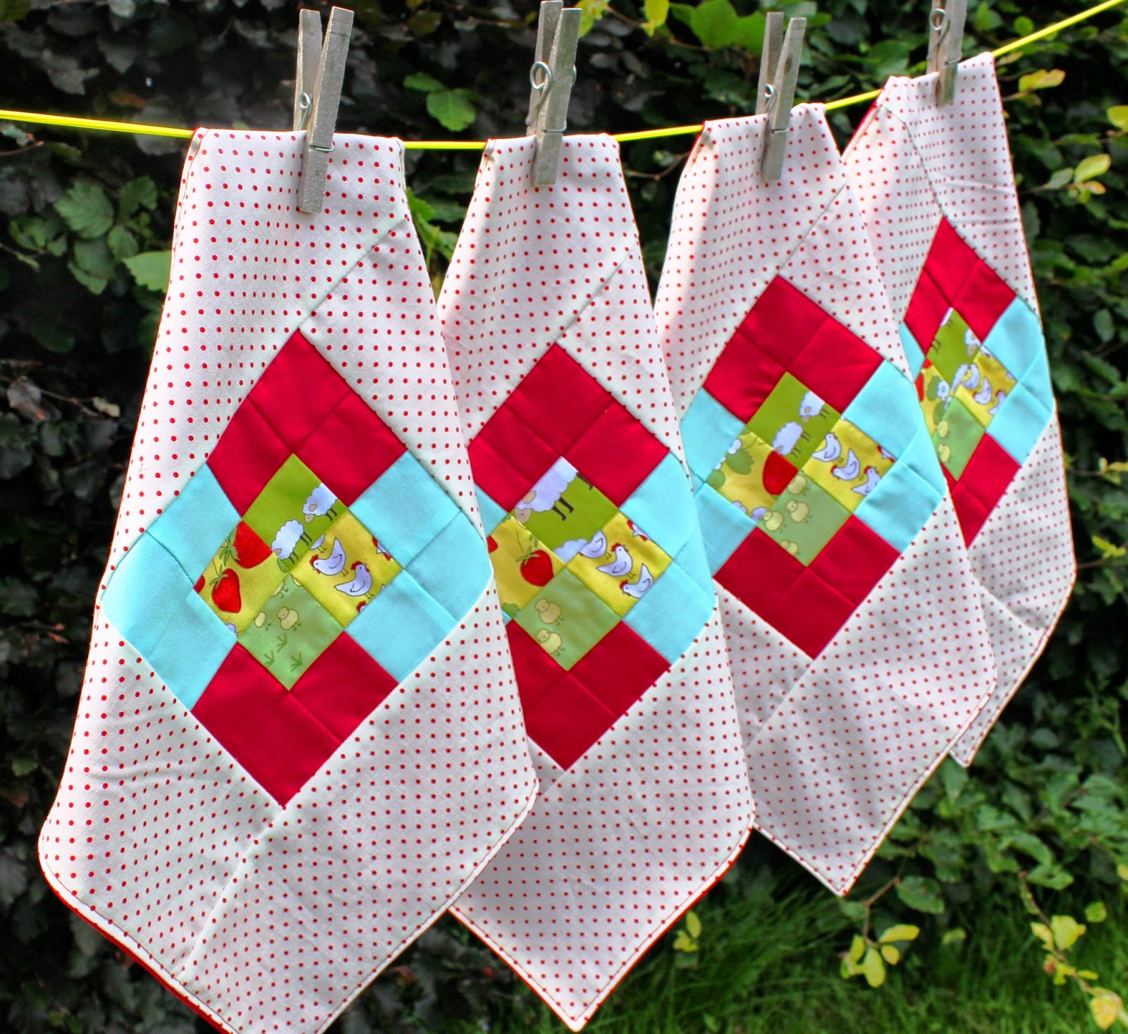 she can quilt More on Canvas, and a little quilting