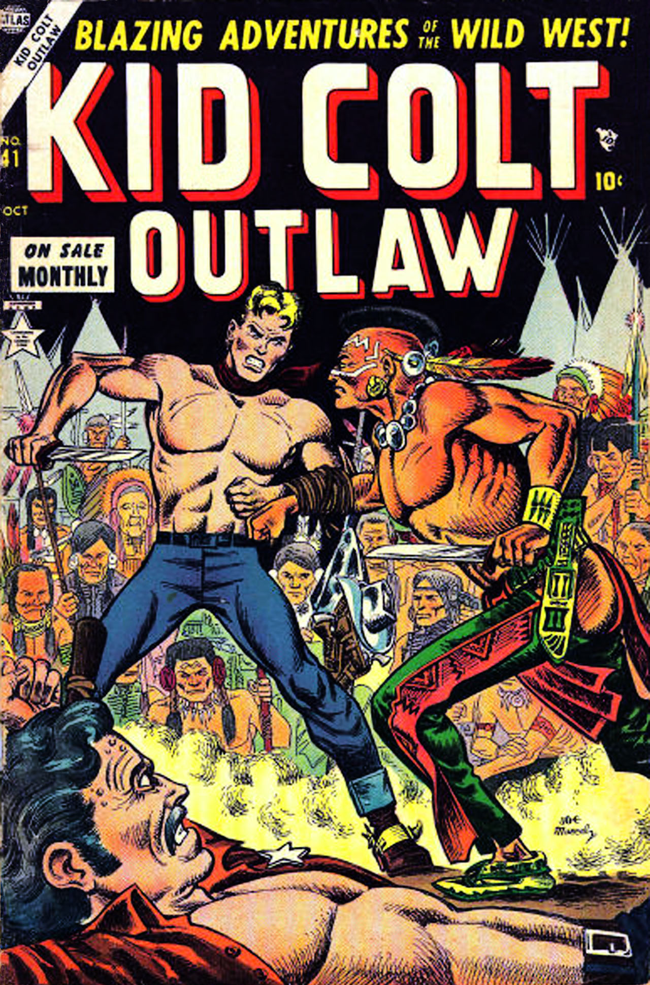 Read online Kid Colt Outlaw comic -  Issue #41 - 1