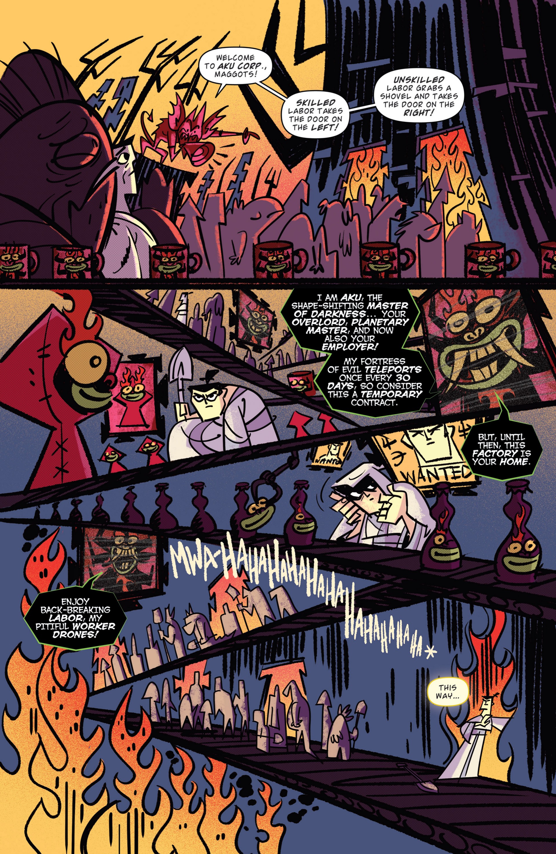 Read online Samurai Jack comic -  Issue #5 - 6