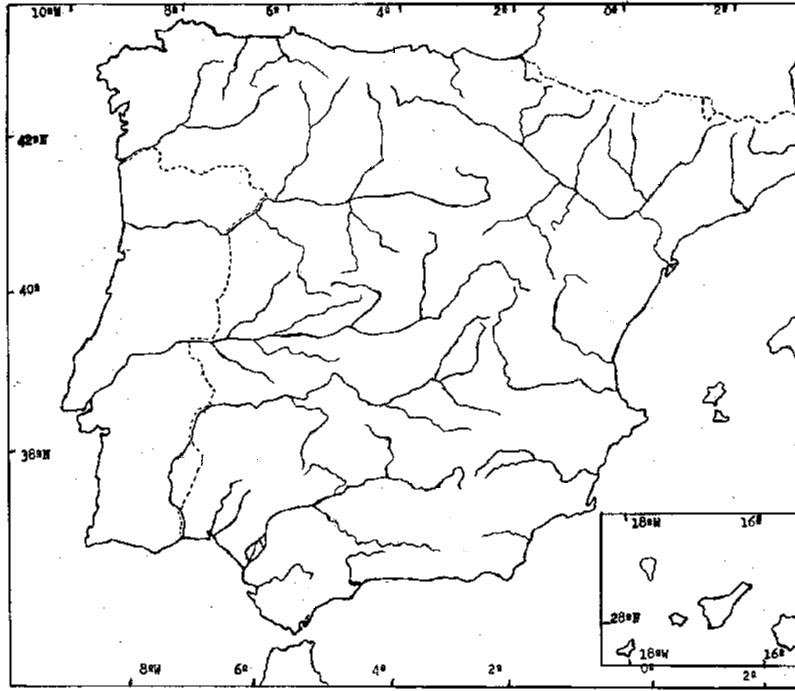 Mapa Mudo De España Noticias España