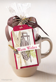 Stampin' Up! 3 Winter Wishes Project Ideas #stampinup Holiday Catalog Christmas