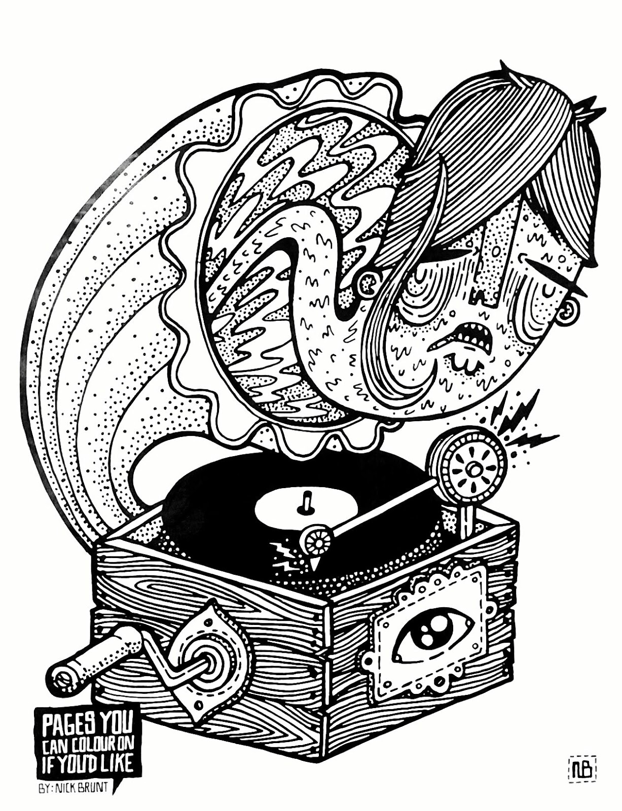 Argyle Fine Art It's Record Store Day! Colour your day away while