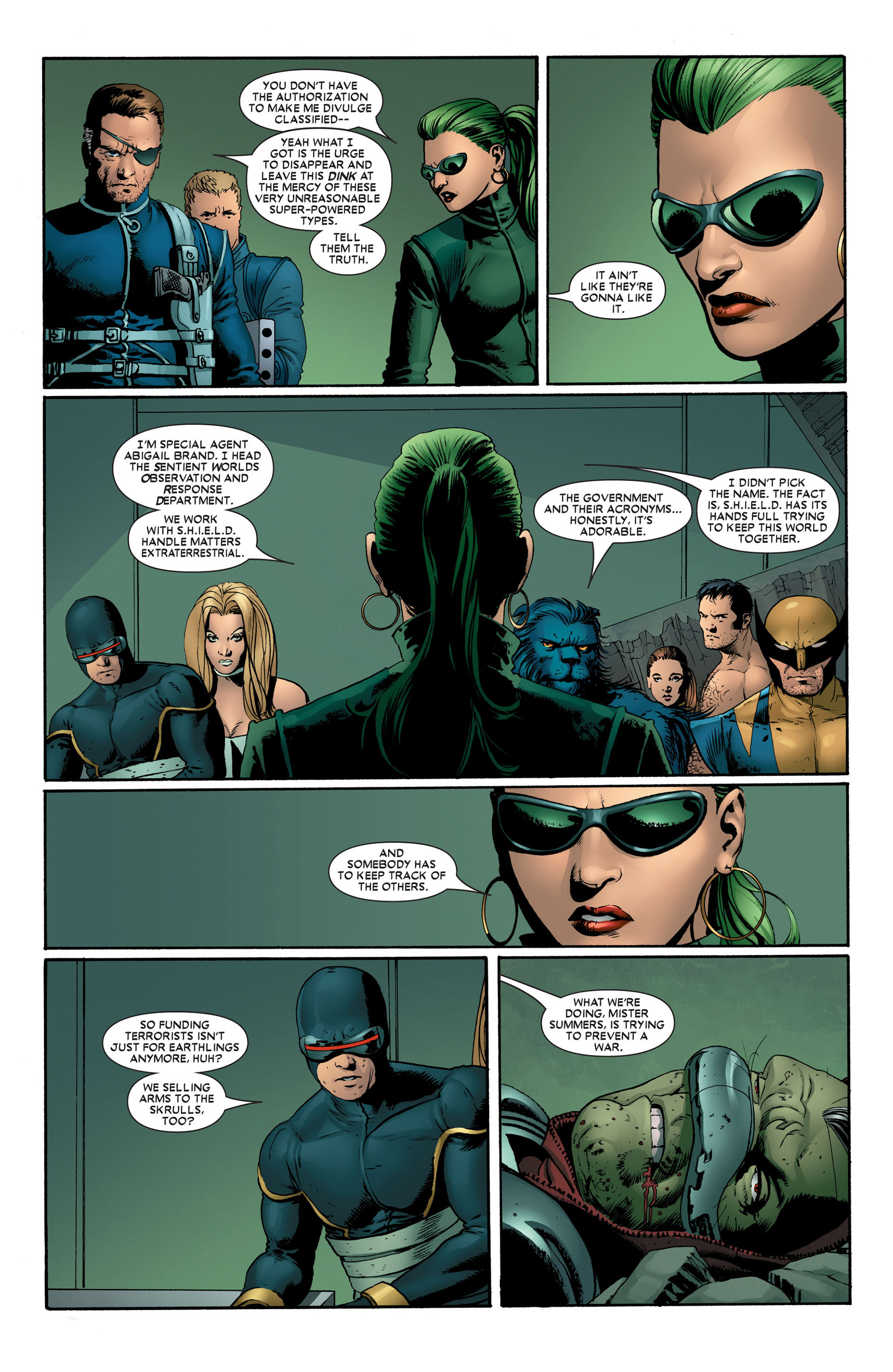 Read online Astonishing X-Men (2004) comic -  Issue #6 - 7