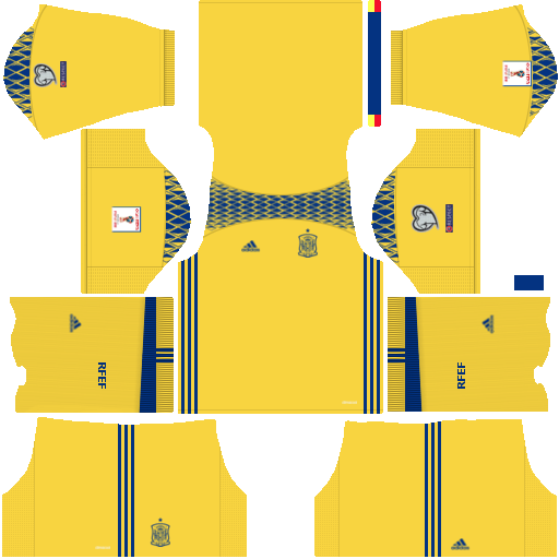 Spain Kits FIFA World Cup Russia 2018