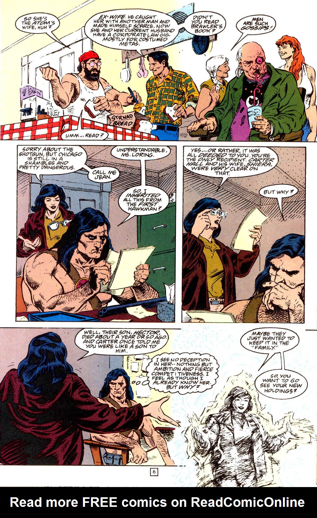 Hawkman (1993) Issue #14 #17 - English 6
