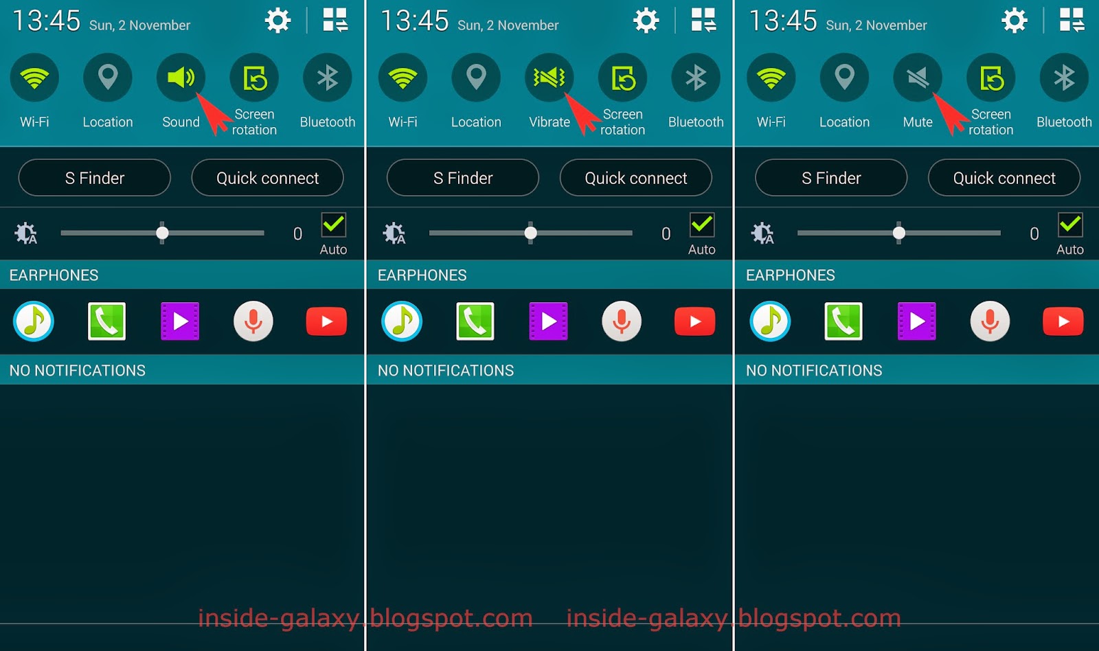 Inside Galaxy Samsung Galaxy S5 How to Change Sound Profile in